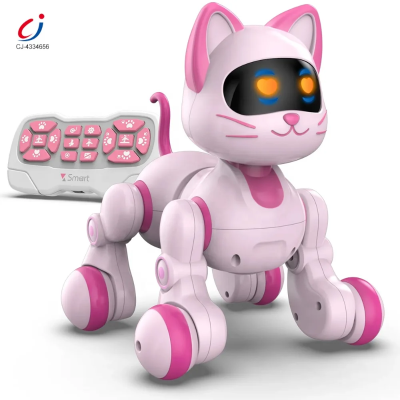 Remote control touch sensitive cat - dancing and walking toy