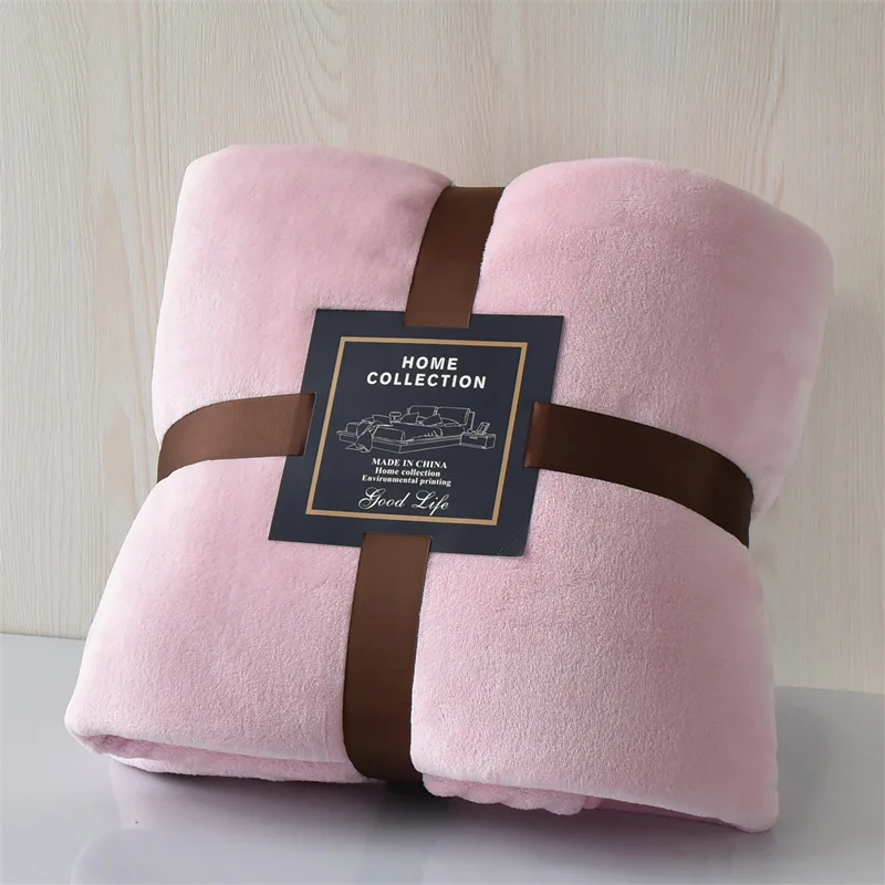 Fleece decorative throw blanket - 4 sizes available