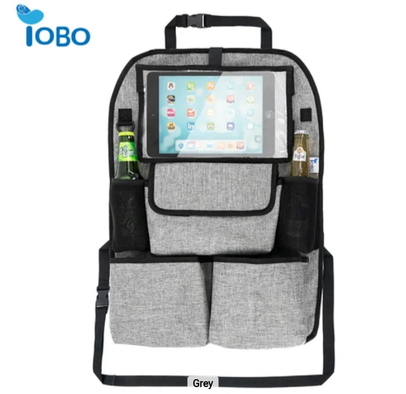 High quality backseat storage caddy for kids - collapsible and portable