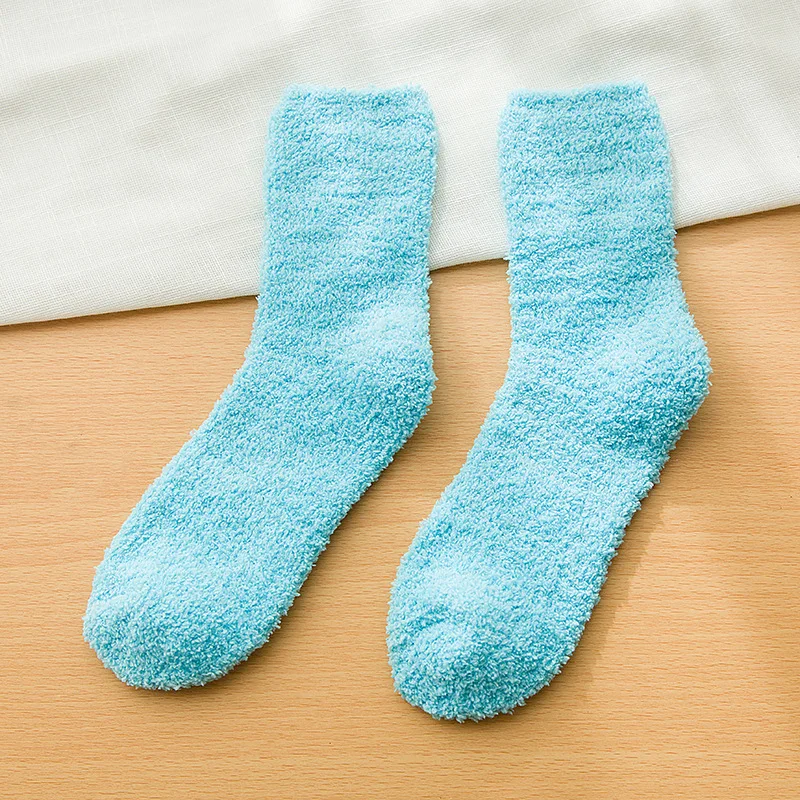 Super cozy and fuzzy fluffy socks in many gorgeous colours