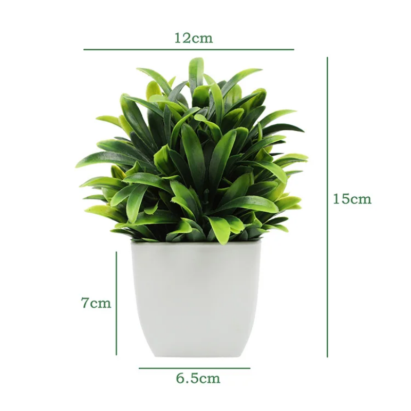 Mini artificial eucalyptus plants - beautiful greenery for home spaces