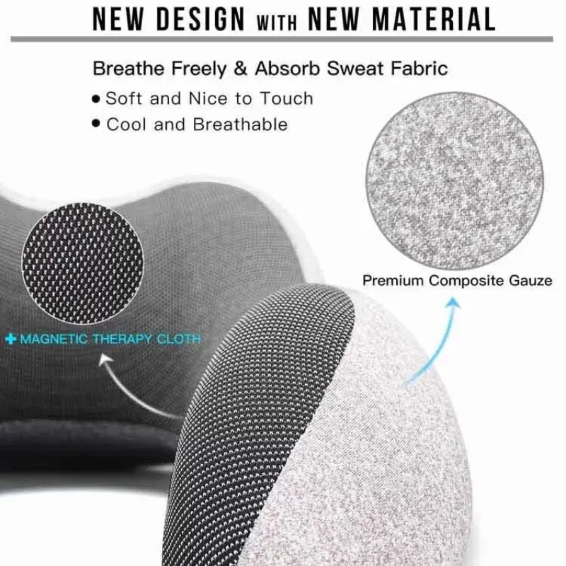 Memory foam neck support pillow - comfortable spa like pillow