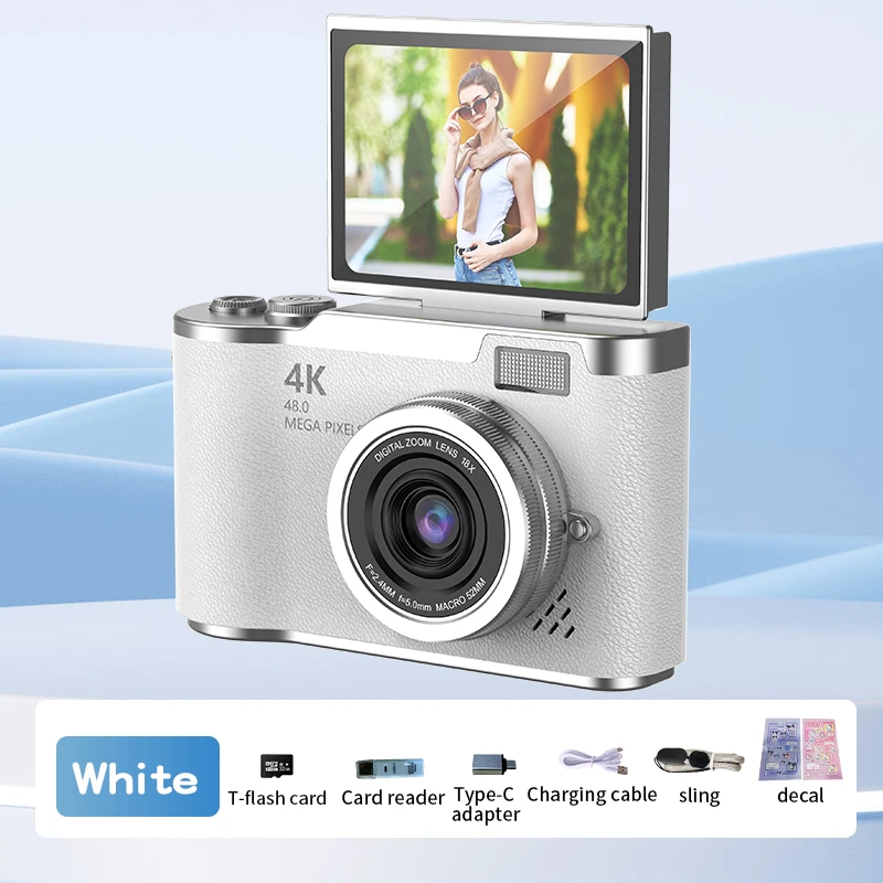 2.4inch display screen 4k camera - HD camera for kids