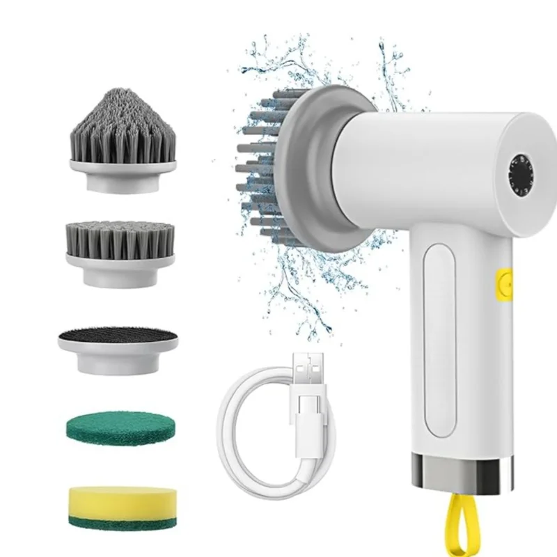 4 in 1 washing tool - electric waterproof cleaning device