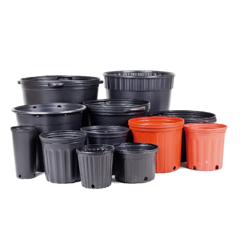 Plastic garden nursery pots for starter growth - many sizes available